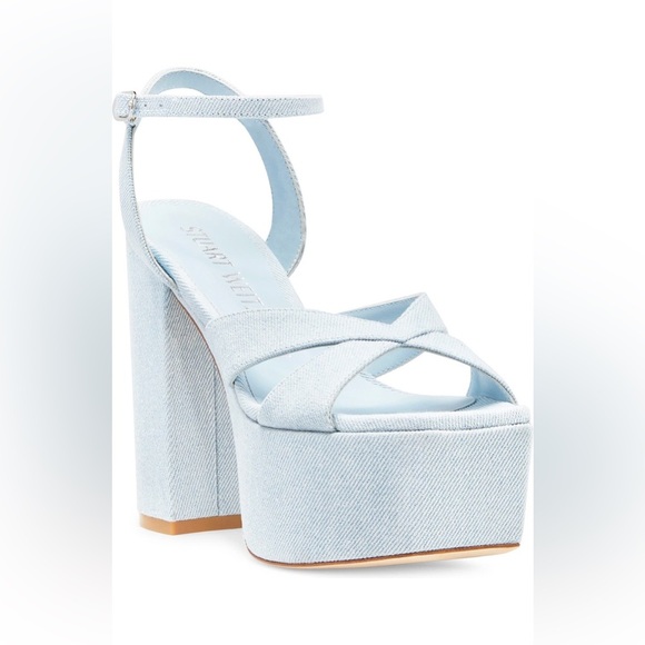 Miami Square High 140 Platform Sandal - Picture 1 of 13